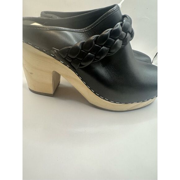 Dolce Vita Women’s Hila Slip on Leather Platform Clogs size 7.5 - Picture 3 of 6